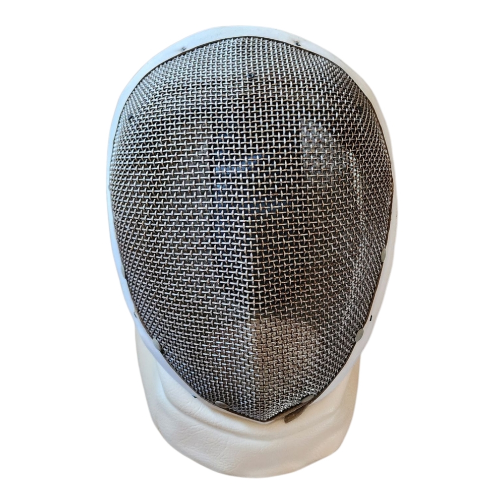 Vintage Castello Fencing Mask Wire Mesh Face & Neck Guard Helmet Adult